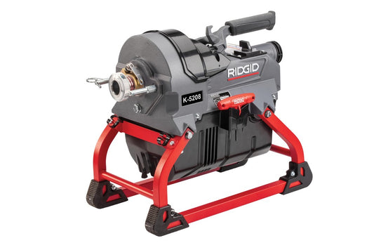 RIDGID K5208 Drain cleaning sectional machine kit with A8 cable carrier